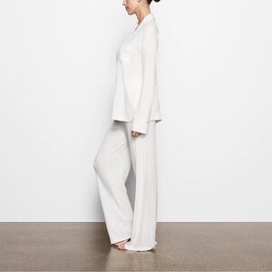 Skims White Women's Pajama Set